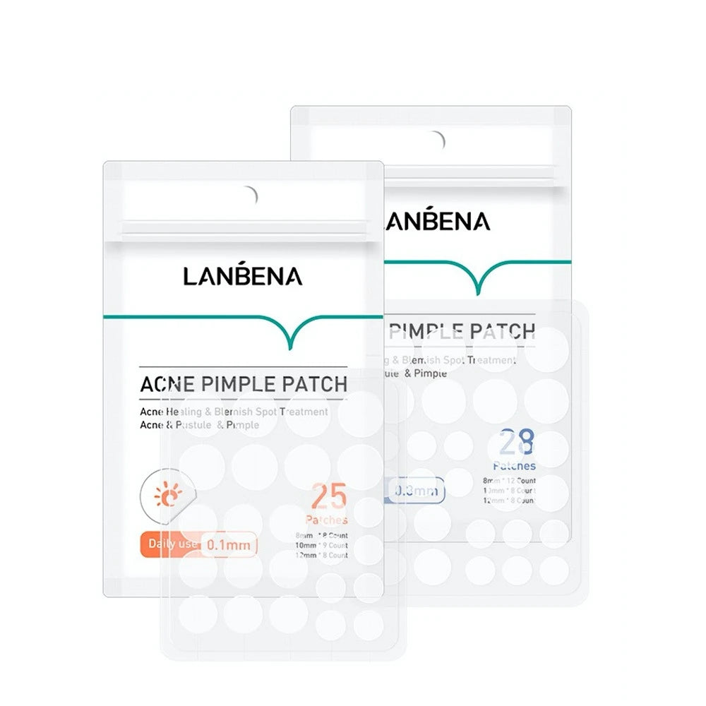 LANBENA Acne Pimple Patch Invisible Acne Removal Stickers Blemish Treatment Acne Master Pimple Remover Daily / Night Stickers