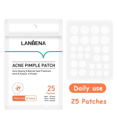 LANBENA Acne Pimple Patch Invisible Acne Removal Stickers Blemish Treatment Acne Master Pimple Remover Daily / Night Stickers